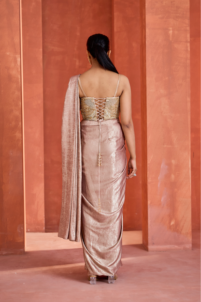 Drape skirt with Corset